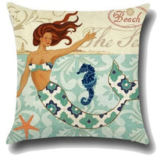 Load image into Gallery viewer, Mermaid Cushion Covers
