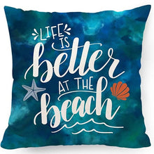 Load image into Gallery viewer, Shore Vibes Cushion Covers
