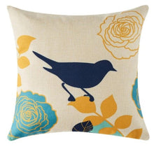 Load image into Gallery viewer, Golden Azure Cushion Covers
