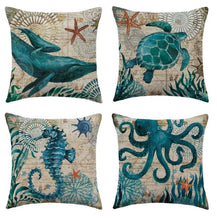 Carregar imagem no visualizador da galeria, Sea Life Cushion Covers
