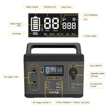 Cargar imagen en el visor de la galería, 300W 280Wh Portable Power Station
