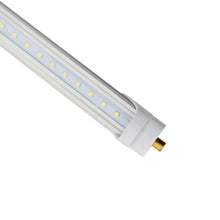 Carregar imagem no visualizador da galeria, T8 8FT LED Tube Light 40W 5000K, 5000 Lumens, single and double end power,120-277 v, ETL Certified
