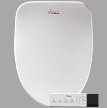 Carregar imagem no visualizador da galeria, VIDEC TY-22E Electronic  Bidet Smart Toilet Seat,  Filtered &amp; Unlimited Warm Water, 8 Modes SPA Wash, Deodorizer, Warm Purified Air Dryer,   3 IN 1 STAINLESS STEEL NOZZLE .

