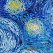 Carregar imagem no visualizador da galeria, Vincent Van Gogh&#39;s The Starry Night Painting Wallpaper Mural.  #6742
