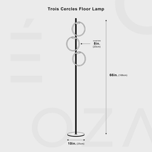 Carregar imagem no visualizador da galeria, Trois Cercles Floor Lamp
