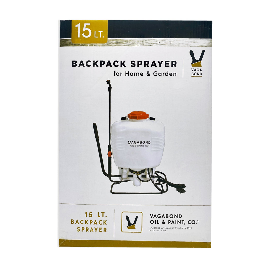 15 Liter Low-Pressure-Back-Pack-Pump-Sprayer