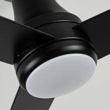 Carregar imagem no visualizador da galeria, Vaczon 48&quot; 3 Blades Flush Mount Ceiling Fan with Lighting and Remote Control
