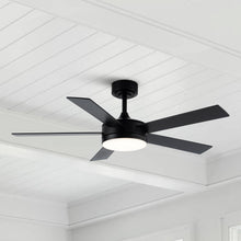 Carregar imagem no visualizador da galeria, Vaczon 48&quot; 5 Blades Industrial DC Motor Ceiling Fan with LED Lighting and Remote Control
