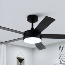 Carregar imagem no visualizador da galeria, Vaczon 48&quot; 5 Blades Industrial DC Motor Ceiling Fan with LED Lighting and Remote Control
