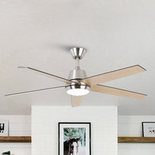 Load image into Gallery viewer, 52&quot; Vaczon 5 Blades Ceiling Fan with LED Light and Remote Control
