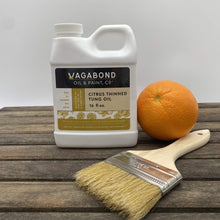 Carregar imagem no visualizador da galeria, Citrus Thinned Tung Oil: Fast-Drying Wood Finish for Indoor and Outdoor Use
