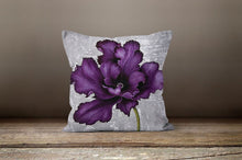 Load image into Gallery viewer, Purple Floral Cushion Covers
