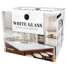 Load image into Gallery viewer, Giani White Glass Countertop Paint Kit
