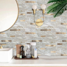 Carregar imagem no visualizador da galeria, Modern Rectangle Peel and Stick Wall Tiles
