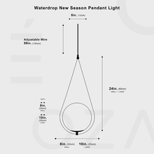 Carregar imagem no visualizador da galeria, Waterdrop New Season Pendant Light
