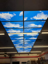 Cargar imagen en el visor de la galería, 2x4 LED Panel with Ceiling Light Cloud - Selectable Wattage (40W/50W/60W/70W) &amp; CCT (4000K/5000K/6500K), 0-10v Dimmable, 125LM/Watt ETL Certified
