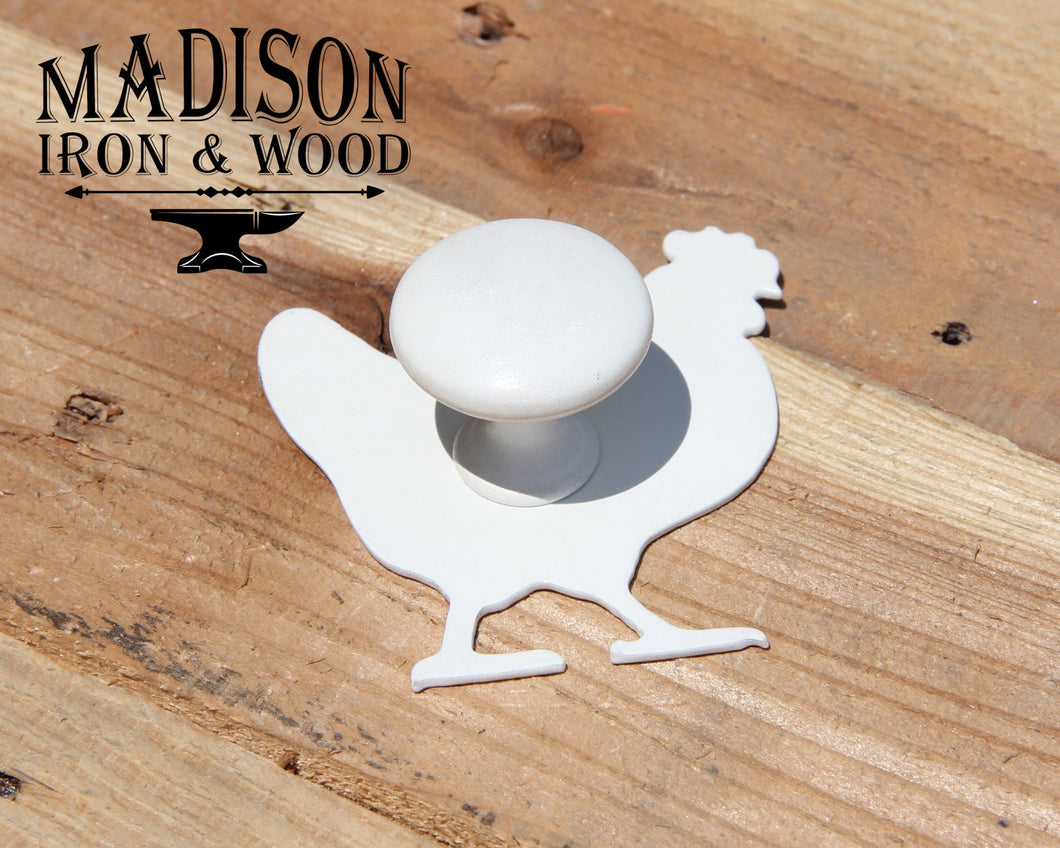 Chicken Cabinet Doorknob Decoration (Doorknob not included)