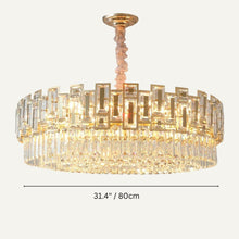 Carregar imagem no visualizador da galeria, Aabgenay Circular Chandelier
