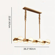 Carregar imagem no visualizador da galeria, Aaloka Linear Chandelier
