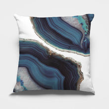 Load image into Gallery viewer, Abstract Blue Cushion Covers
