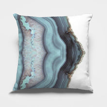 Load image into Gallery viewer, Abstract Blue Cushion Covers
