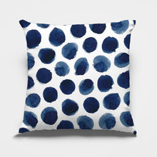 Load image into Gallery viewer, Abstract Blue Cushion Covers
