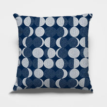 Load image into Gallery viewer, Abstract Blue Cushion Covers
