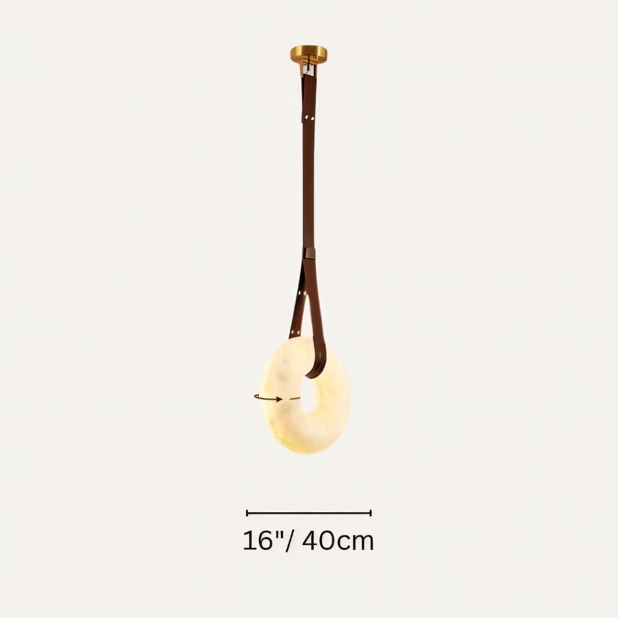 Aktis Alabaster Pendant Light