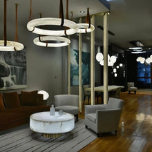 Load image into Gallery viewer, Aktis Alabaster Pendant Light
