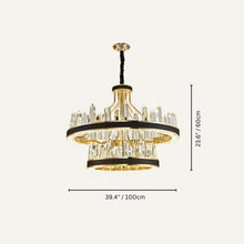 Carregar imagem no visualizador da galeria, Alexandra Round Chandelier
