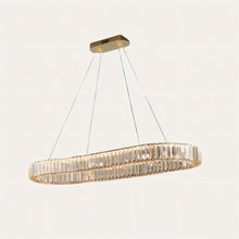 Carregar imagem no visualizador da galeria, Almuealaq Oval Rings Chandelier
