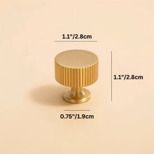 Load image into Gallery viewer, Aniq Brass Knob &amp; Pull Bar
