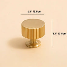 Load image into Gallery viewer, Aniq Brass Knob &amp; Pull Bar
