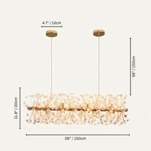 Carregar imagem no visualizador da galeria, Arabella Crystal Linear Chandelier
