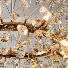 Cargar imagen en el visor de la galería, Arabella Crystal Round Chandelier
