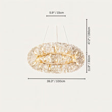 Cargar imagen en el visor de la galería, Arabella Crystal Round Chandelier
