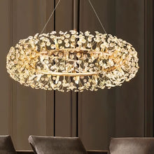 Cargar imagen en el visor de la galería, Arabella Crystal Round Chandelier
