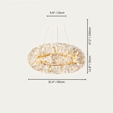 Carregar imagem no visualizador da galeria, Arabella Crystal Round Chandelier
