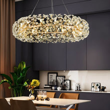 Carregar imagem no visualizador da galeria, Arabella Crystal Round Chandelier
