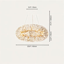 Carregar imagem no visualizador da galeria, Arabella Crystal Round Chandelier
