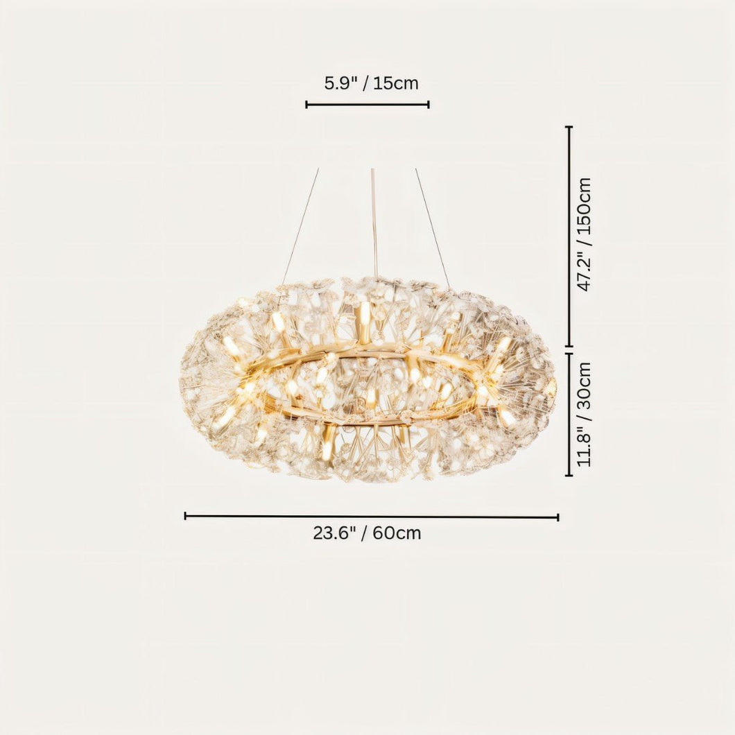 Arabella Crystal Round Chandelier