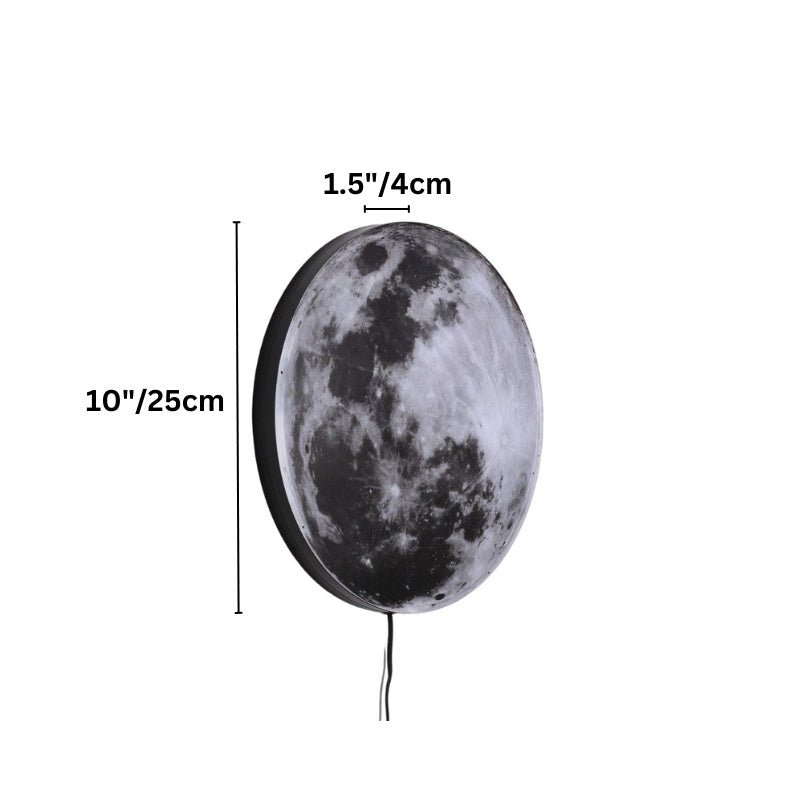 Astro Moon Wall Lamp Illuminated Art