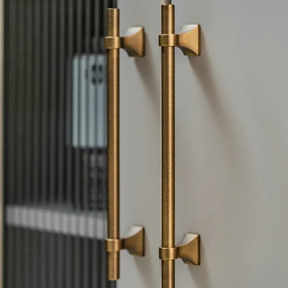 Atiq Brass Knob & Pull Bar