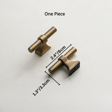 Cargar imagen en el visor de la galería, Atiq Brass Knob &amp; Pull Bar
