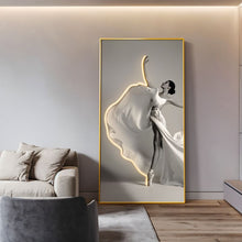 Load image into Gallery viewer, Ballet Lines Illuminated Art
