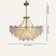 Carregar imagem no visualizador da galeria, Bariq Glass Chandelier
