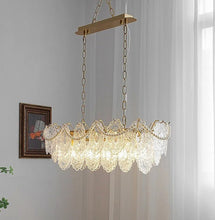 Cargar imagen en el visor de la galería, Bariq Glass Chandelier
