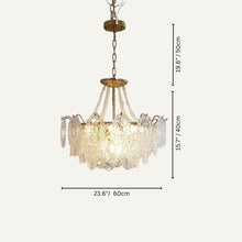 Carregar imagem no visualizador da galeria, Bariq Glass Chandelier
