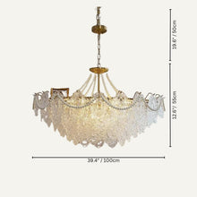 Carregar imagem no visualizador da galeria, Bariq Glass Chandelier
