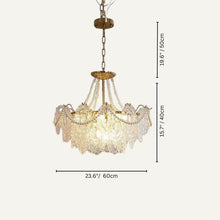 Carregar imagem no visualizador da galeria, Bariq Glass Chandelier
